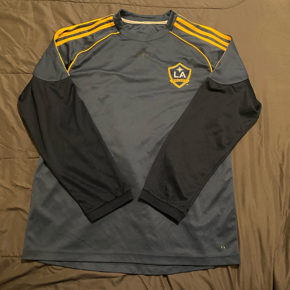Adidas MLS LA Galaxy Training Soccer Top - Picture 2 of 5